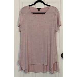 Banana Republic‎ Women’s Light Pink Stretch Short Sleeve Sweater Size Large
